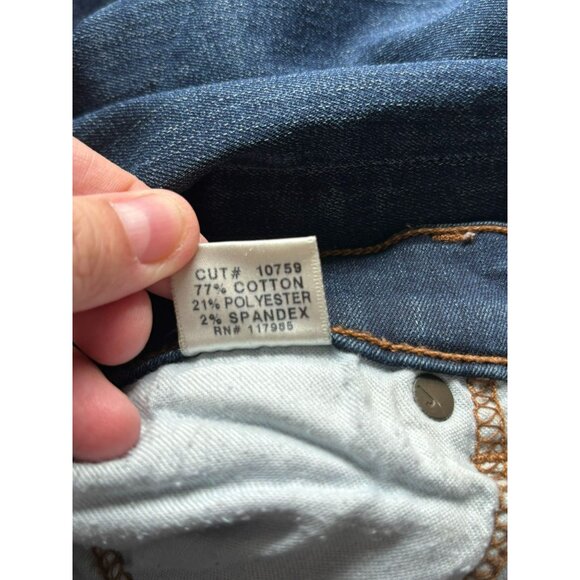 J Brand for Nordstrom Womens Blue Denim Skinny Leg Jeans Zip Stretch Size 24 - Picture 10 of 10